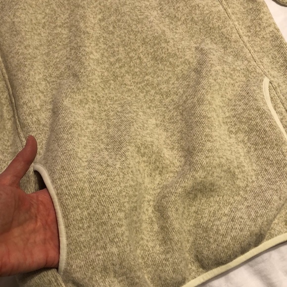 LL Bean sweater with snap neck closure. - Picture 2 of 9